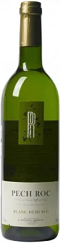 Вино Pech Roc Blanc demi sec VdP  0.75 л