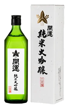 Саке Kaiun Junmai Daiginjo  Кайун Дзюнмай Дайгиндзё в подарочной упаковке 720 мл