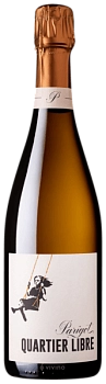 Игристое вино  Parigot & Richard Origines   QUARTIER LIBRE Vin Mousseux de Qualité  Extra Brut  2020   750 мл 12 %