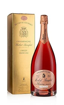 Шампанское Herbert Beaufort Premier Cru Cuvee Yllen Brut Rose Bouzy gift box  1,5 л