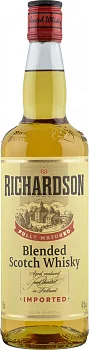 Виски Richardson  Blended Scotch Whisky 1000 мл