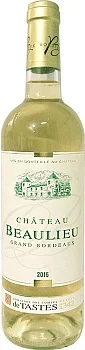 Вино Chateau Beaulieu Comtes de Tastes Bordeaux АОС  Шато Больё  Комт де Таст Бордо  2018 750 мл