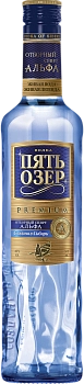 Водка Пять Озер Премиум 500 мл