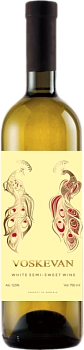 Вино Voskevan, white semi-sweet  750  мл 12,5 %