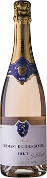 Игристое вино Raoul Clerget, Cremant de Bourgogne AOP Brut Rose  750  мл