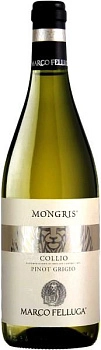 Вино Marco Felluga Collio Pinot Grigio Mongris DOC Марко Феллуга Монгриc Пино Гриджио Коллио 2022 750 мл