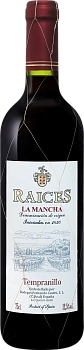 Вино Raices, La Mancha DO, Bodegas Fernardo Castro  Райсес, Ла Манча DO, Бодегас Фернандо Кастро  2019 750 мл