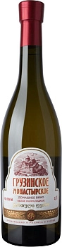 Вино Georgian Wine House  Gruzinskoe Monastyrskoe  Domashnee White Semi-Sweet  700 мл