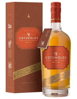 Виски  Cotswolds Bourbon Cask gift box 700 мл 59,1%