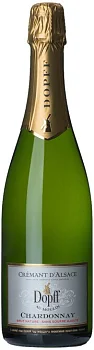 Игристое вино Dopff au Moulin Chardonnay  Sans Soufre Ajoute Cremant d'Alsace AOC  2020 750 мл