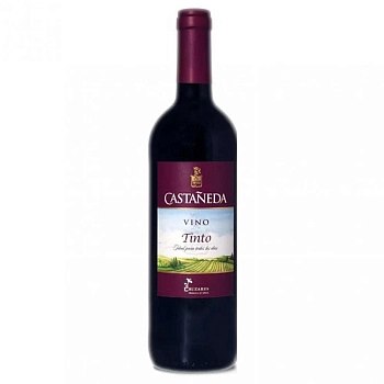 Вино Castaneda  Tinto  red  750 мл