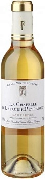 Вино La Chapelle de Lafaurie-Peyraguey Sauternes AOC Ля Шапель де Ляфори-Пераге 2012 375 мл