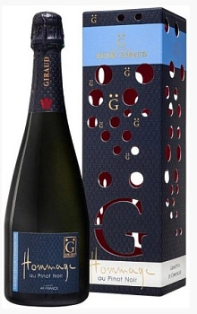 Шампанское Henri Giraud Hommage  Ay Pinot Noir  in gift box 750  мл 12%