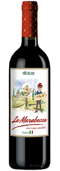 Вино La Marabecca red Ла Марабекка красное полусладкое 2019 750 мл.