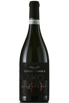 Вино Colomba Bianca QUARANTANNI RISERVA  750 мл  14,5%