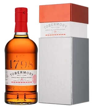 Виски Tobermory aged 21 years 700 мл