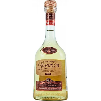 Водка  Деревенский Самогон Рожь выдержанный в дубовой бочке  500 мл