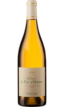 Вино Domaine le Fay d’Homme  Muscadet Sevre-et-Maine Sur Lie AOC  Vinsent Caillé   2018 750 мл