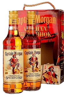 Ром Captain Morgan Spiced Gold 500 мл*2