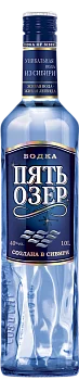 Водка Пять Озер 1000 мл
