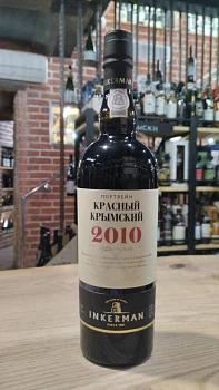Портвейн Инкерман Портвейн Красный Крымский  750 мл