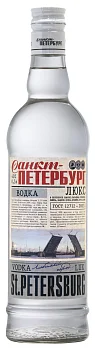 Водка Ладога Санкт-Петербург Люкс цилиндр 500 мл