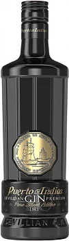 Джин  Puerto de Indias Pure Black Edition Dry   700 мл