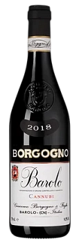 Вино Borgogno Barolo Cannubi DOCG  2020 750 мл  14,5%