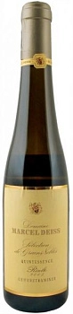 Вино Вино Domaine Marcel Deiss Gewurztraminer Quintessence Selection de Grains Nobles AOC Alsace, Домен Марсель Дайс Гевюрцтраминер Кинтэссенс 2005 375 мл