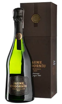 Игристое Cava Jaume de Codorniu Gran Reserva Brut Кава Хауме де Кодорнью Гран Резерва Брют в подарочной коробке 2015  1500 мл