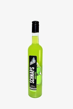 Шнапс Schnee Jager Schnaps Gruner Apfel  500 мл