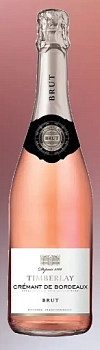 Игристое вино  Timberlay Cremant de Bordeaux  rose   750 мл 10 %