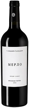 Вино Галицкий и Галицкий Мерло Красная Горка 2020 750 мл