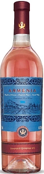 Вино Армения Вайн Арагацотн розовое сухое 750 мл