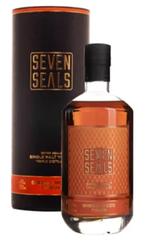 Виски Seven Seals Sherry Wood Finish Single Malt Whisky в подарочной упаковке 700 мл