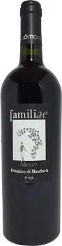 Вино FAMILIAE  PRIMITIVO DI MANDURIA  0,75л  14% DOP