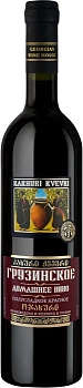 Вино Georgian Wine House  Kakhuri Kvevri  Domashnee Red Semi-Sweet   700 мл