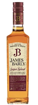 Настойка James Barley Super Spice tincture semi-sweet-based whiskey Джеймс Барли Супер Спайсед полусладкая  на основе виски  500 мл