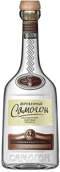 Водка  Деревенский Самогон На сибирских кедровых орешках  500 мл