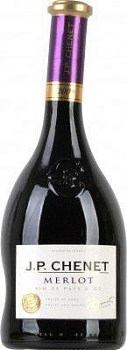 Вино J. P. Chenet Merlot Pays d'Oc IGP  2019 750 мл