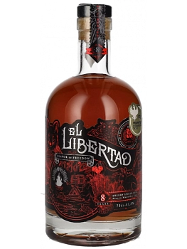 Ром El Libertad Flavor of Freedom Sherry Spiced, 8 Years Old  700 мл  41,8 %
