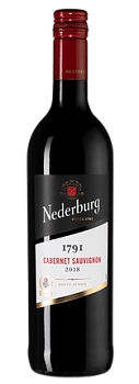 Вино Nederburg 1791 Недербург 1791 Cabernet Sauvignon  Каберне Совиньон 2018 750 мл