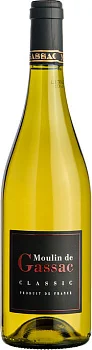 Вино Moulin De Gassac Classic Blanc Мулен де Гассак Классик Блан 2021 750 мл