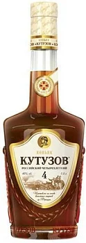 Коньяк  Кутузов Четырехлетний 250 мл