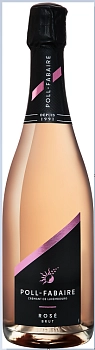 Игристое вино Poll-Fabaire Cremant de Luxembourg Rose Brut Moselle Luxembourgeoise AOP 2022 750 мл