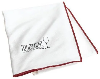 Салфетка Riedel Cloth for polishing crystal microfiber white Салфетка из микрофибры для натирки хрусталя белый 66х50