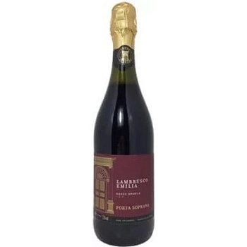 Вино игристое Lambrusco Emilia  Porta Soprana Red 750 мл