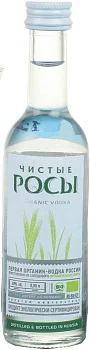 Водка   Чистые Росы  40%   50 мл