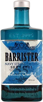 Джин    Кошерный Barrister Navy Strength  700 мл