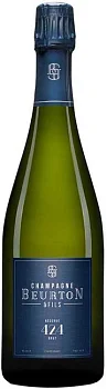 Шампанское Champagne Beurton & Fils Reserve 424 Brut Champagne AOC 2023 750 мл  12%